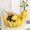 Creative Ceramic Fruit Plate High-End Dining Table Snack Dish Living Room Decorative Ornament for Coffee Table