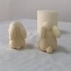 Easters-Rabbit Molds Rabbits Silicones Candle Molds Cute 3d-Rabbit Molds Resins Soap Molds Candle Scented-Making Supply