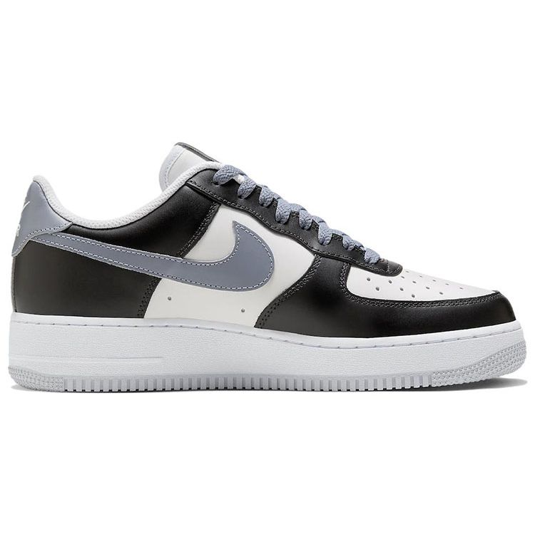 Nike Air Force 1 Toothbrush Leather Slip Resistant Lightweight Low Top Skate Shoes Unisex Sneakers White Black Gray FD9065-100