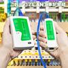 Socpuro Network Cable Crimping Pliers Compatible with RJ45 and LAN Cable Detachable Base Unit Penetrating RJ45 Connector Crimping Telephone Line LAN