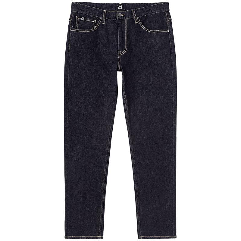 Lee Men's Tapered Fit Five-Pocket Rinsed Wash Jeans