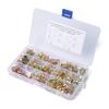 80PCS Spring Clip Fastener UNIVERSAL For Car Fuel Line Hose Water Pipe Air Tube