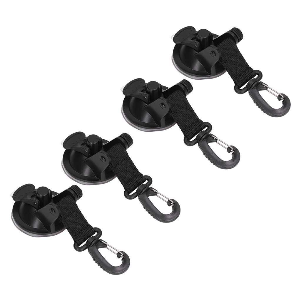 4Pcs Suction Cup Anchor Portable High Strength Light Weight Car Outdoor Camping Tent Sucker