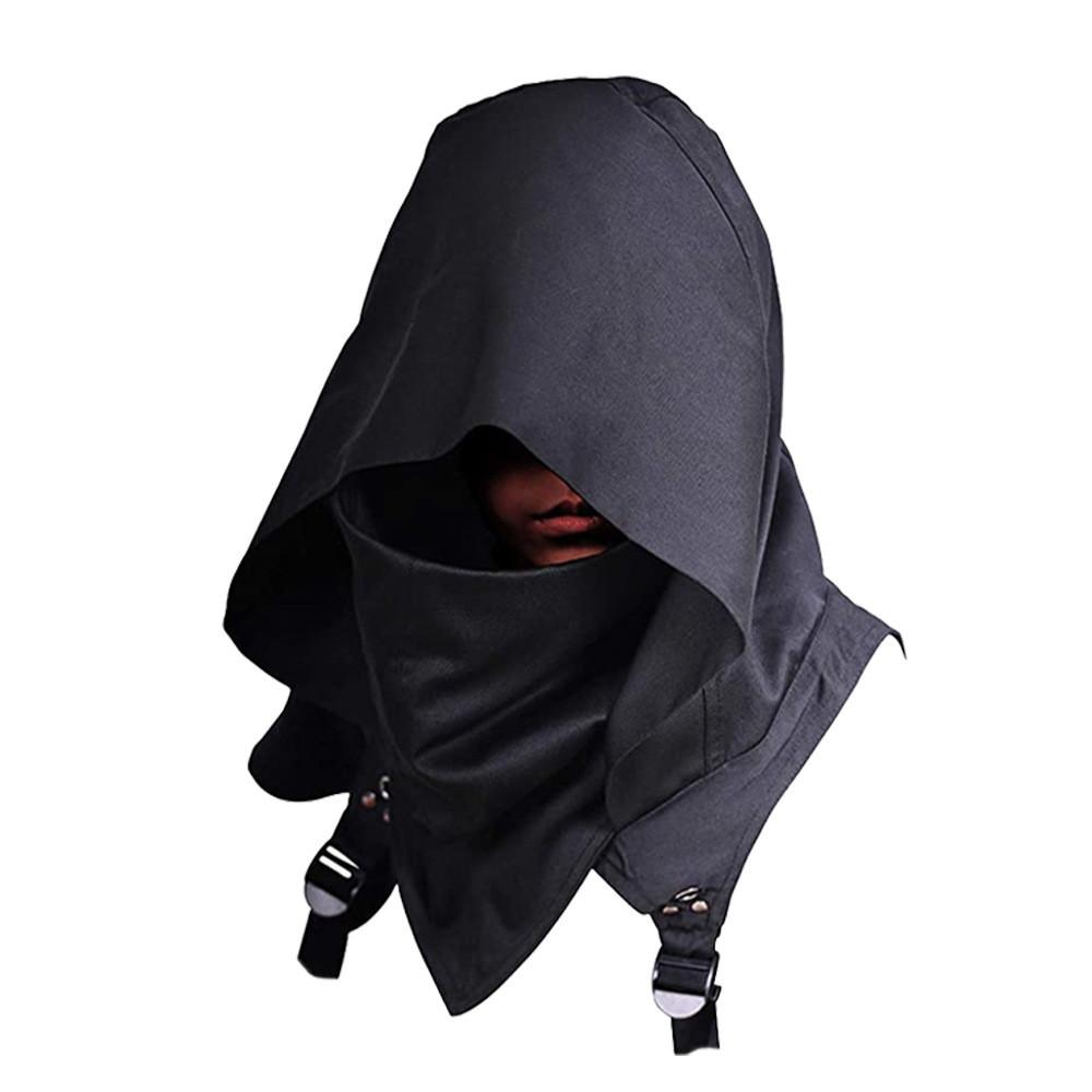 Cloak Cyberpunk Hooded Cosplay Game Prop Roleoplaying  Outfit Accessory Gift