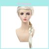 Stunning Elsa Cosplay Wig With Braids For Perfect Frozen Theme Parties And Events