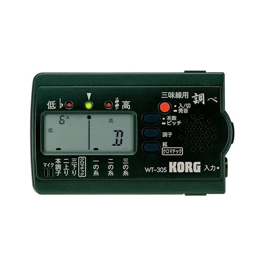 KORG Tuner "Shirabe" for Shamisen WT-30S