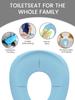 Portable Baby Travel Toilet Training Seat Folding Potty Seat Non-Slip Urine Assistant Cushion