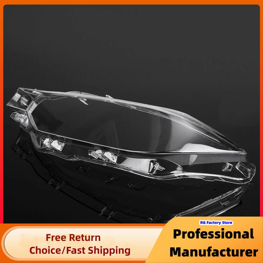 For BMW 3 Series F30 F35 2016 2017 2018 2019 Front Headlight Lens Cover 1Pair Headlamp Shell Transparent Lampshade