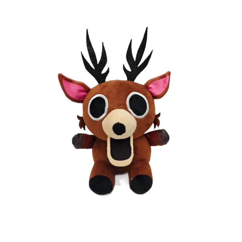Forest Survival Horror Game 99 Nights Elk Plush Toy