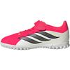 Predator Club FG/MG Comfortable Fit Low-Top Soccer Shoes Kids Sneakers Bright-Red JS0352