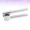 Stainless Steel Garlic Press Squeezer Masher Juicer Kitchen Tool
