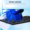 Betta Fish Hideout Tunnel Natural Environment Betta Resting Tube Tunnel with Suction Cup for Resting and Hiding