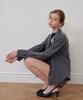 BIBYSEOB Two-Tuck Micro Shorts Charcoal [T41]