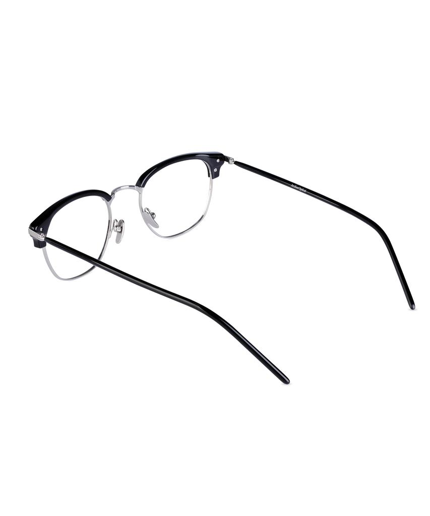 Aembeoobtikeol Hank 2 Browline Glasses Hank2 Black Silver