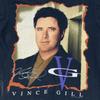 1996 VINCE GILL 2seitiges Single Stitch Konzert Tour Schwarz T-Shirt Alle Größen CS024