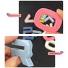For Leapmotor T03 Trunk Letter Emblem Sticker Colorful Matte Black Car Logo Decal