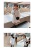 Spring 2026 Girls' White Long Sleeve Mori Style Princess Dress - Fresh & Elegant for Small and Medium Children