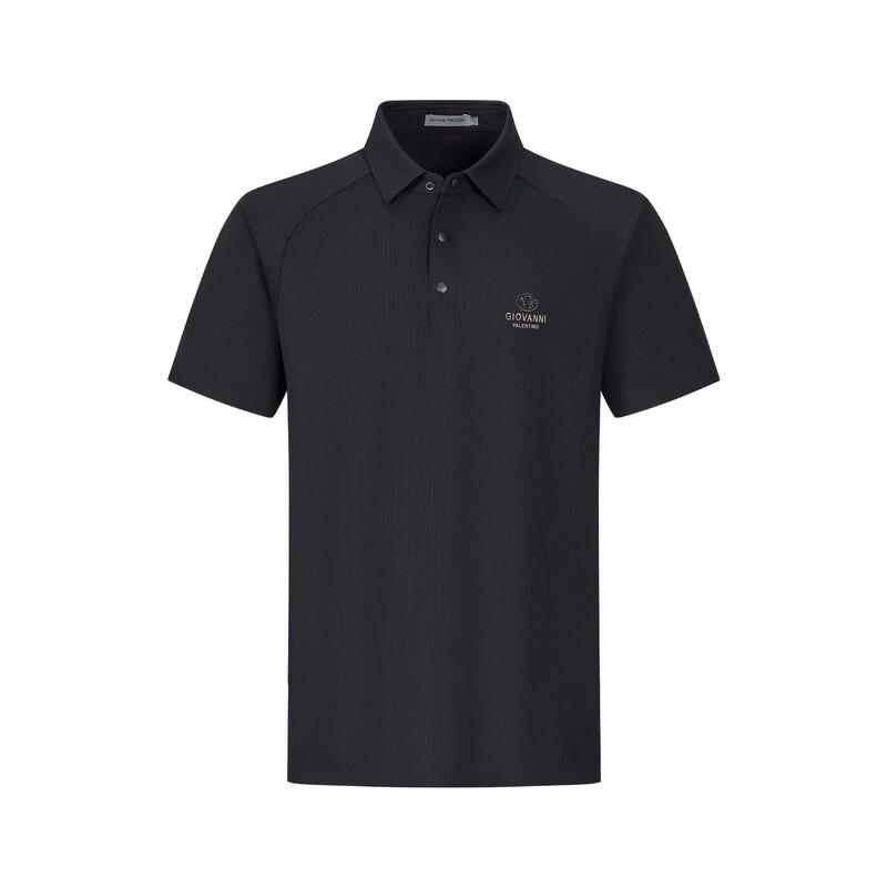 GIOVANNI VALENTINO Men's Cool-Touch Quick-Dry Polo Shirt