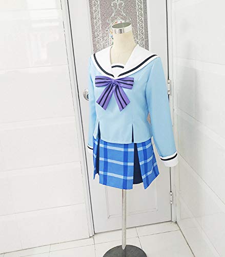 [Lavender] Kobe Shio Cosplay Costume, Event Costume, Halloween, Christmas, School Festival, Women's M