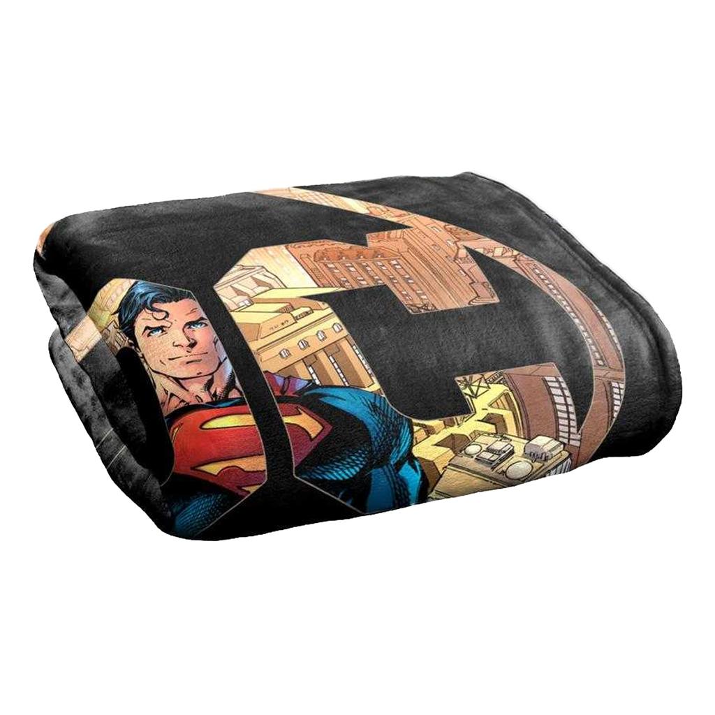 Superman Silky DC Comics Supersoft Blanket