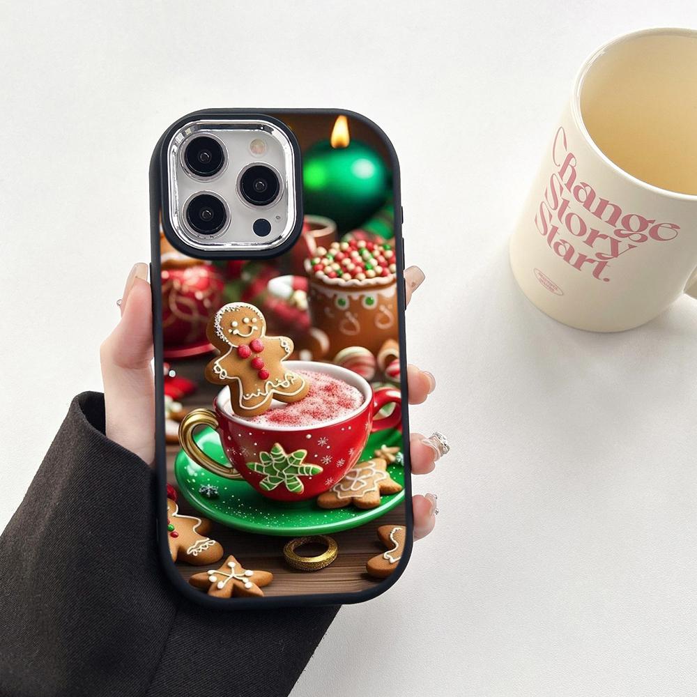 N107 Happy New Year Christmas art Soft Phone Cases для Samsung S24 S23 Plus A15 A35 A54 — фото 7