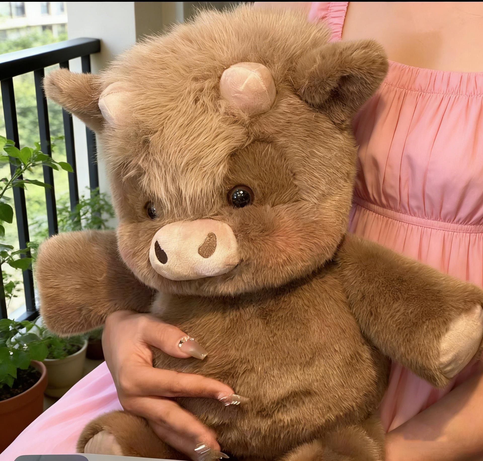 High-Quality 45Cm High-Quality Calf High-Quality Plush High-Quality Toy High-Quality Cartoon High-Quality Stuffed High-Quality Animal High-Quality 45cm