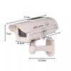 Solar-Powered Outdoor Fake Camera with Light and Motion Sensor