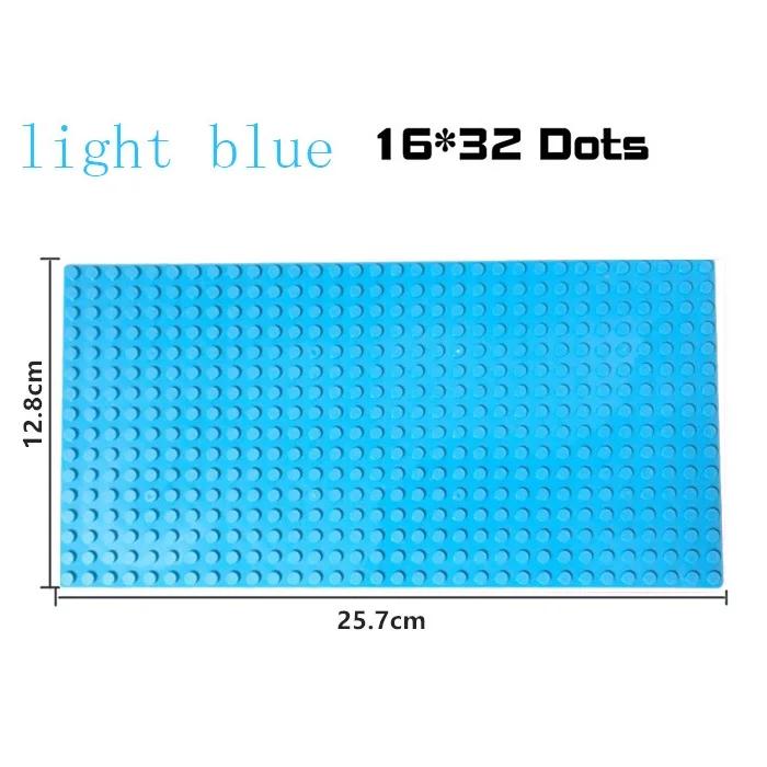 Classic Blocks Base Plates 32x32 16*32 Dots Road River BasePlates MOC Building Bricks City Dimensions Figures Construction Toys