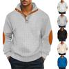 Moletom Masculino Solto Cor Sólida Outdoor Quente Respirável Camiseta Top