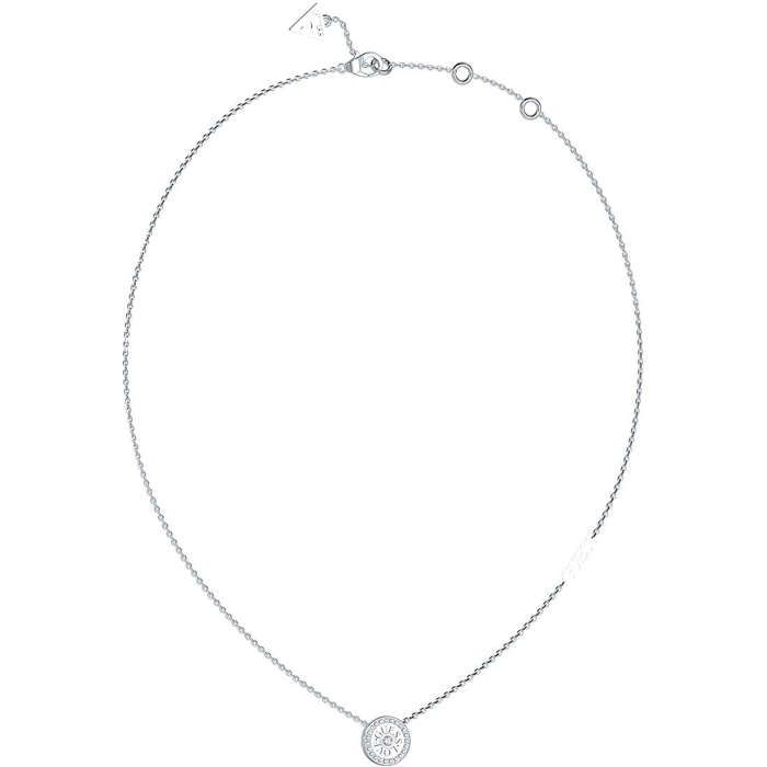Collier en acier avec zircon cubique Love Guess JUBN04080JWRHT/U