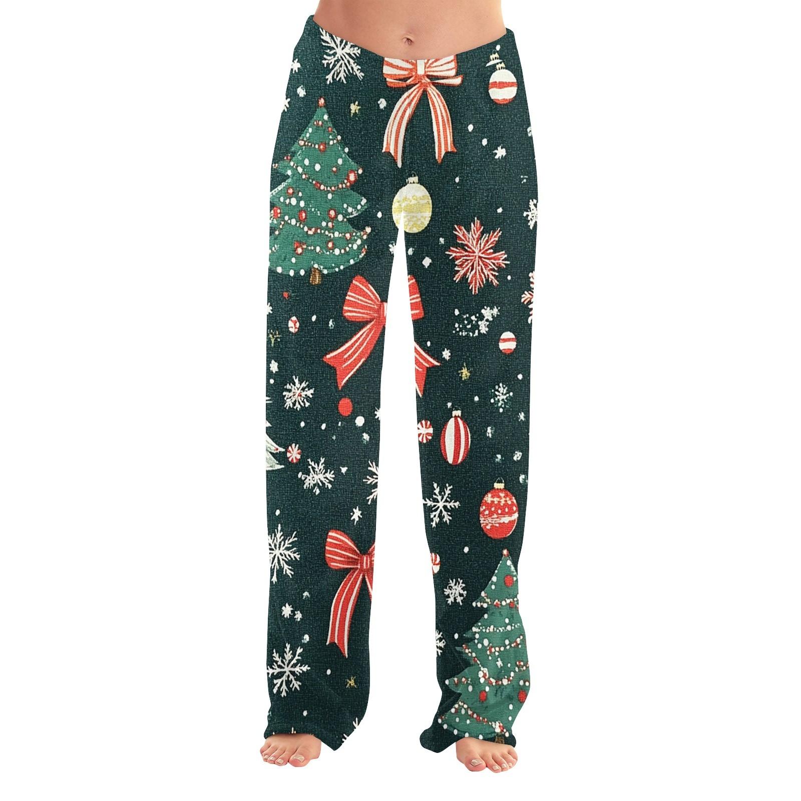 

Женские повседневные брюки с принтом на Хэллоуин, эластичные брюки с завязками на талии L армия зеленый