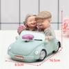 Grandparents Figurines Elderly Couple Figurines Craft Night Light Miniature Sweet Ornament Love Statue Bedside Decor Accessories