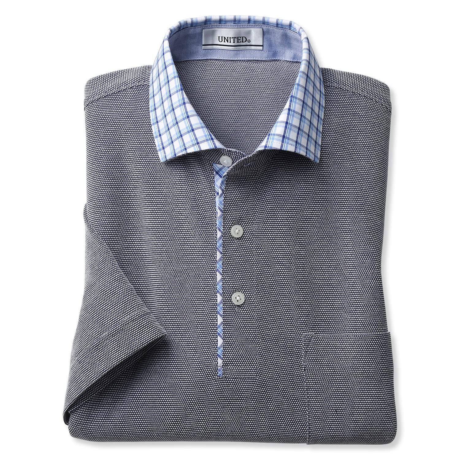 

Поло с коротким рукавом United с антибактериальным эффектом DRY и защитой от запаха, мужской воротник, (М, ВМС)