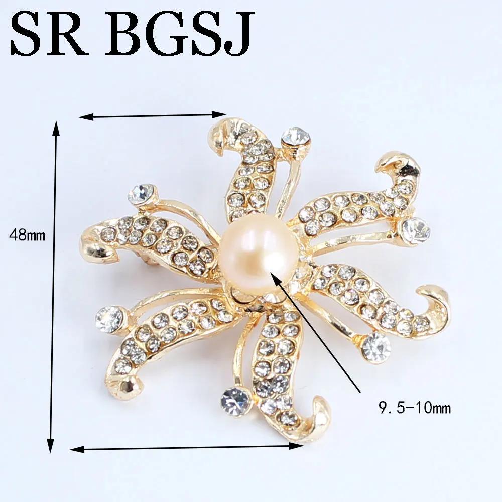 Luxury Jewelry 100% Genuine Natural Freshwater Pearl Wedding Micro-inlaid Zircon Coat Women All Match Accessories Pin Brooch