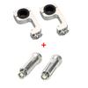 Universal Motorcycle Handguard Bracket Mounting Securing Clip 22 / 28Mm Handle Retrofit Bracket Hand Guard Parts