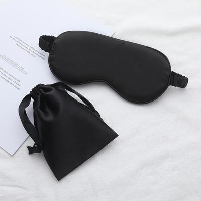 Oční maska na spaní Skin-touch Bez tlaku na oči Pohodlná Prodyšná Účinné Silné Stínění s Úložným Sáčkem Spánek Hedvábný Kryt na Oči Ložnicové Doplňky