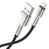 Kabel Usb Do Lightning Baseus Cafule, 2.4A, 0,25M (Czarny)