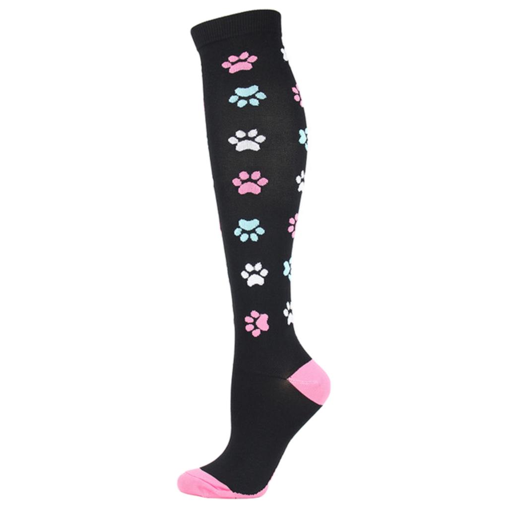 New Arrival Compression Socks Funny Fox Cat Shark Animal Prints Socks Unisex Outdoor Running Cycling Long Pressure Stockings