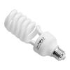 Spiral Fluorescent Light Bulb 45W 5500K Daylight E27 Socket Energy Saving for Studio Photography Video Lighting
