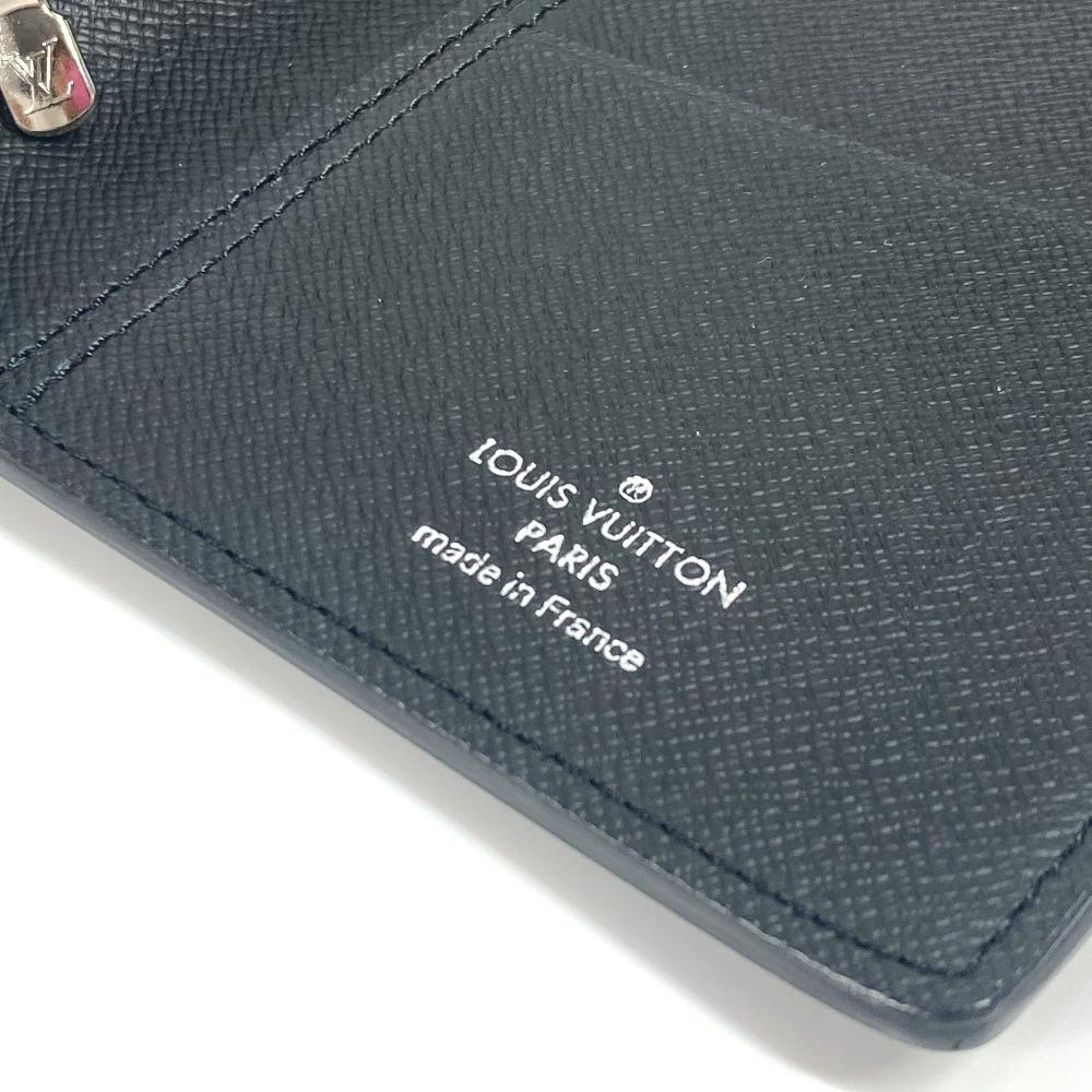 Louis Vuitton M60622 Epi Portefeuille Brazza  Long Wallet Epi Leather Noir Black