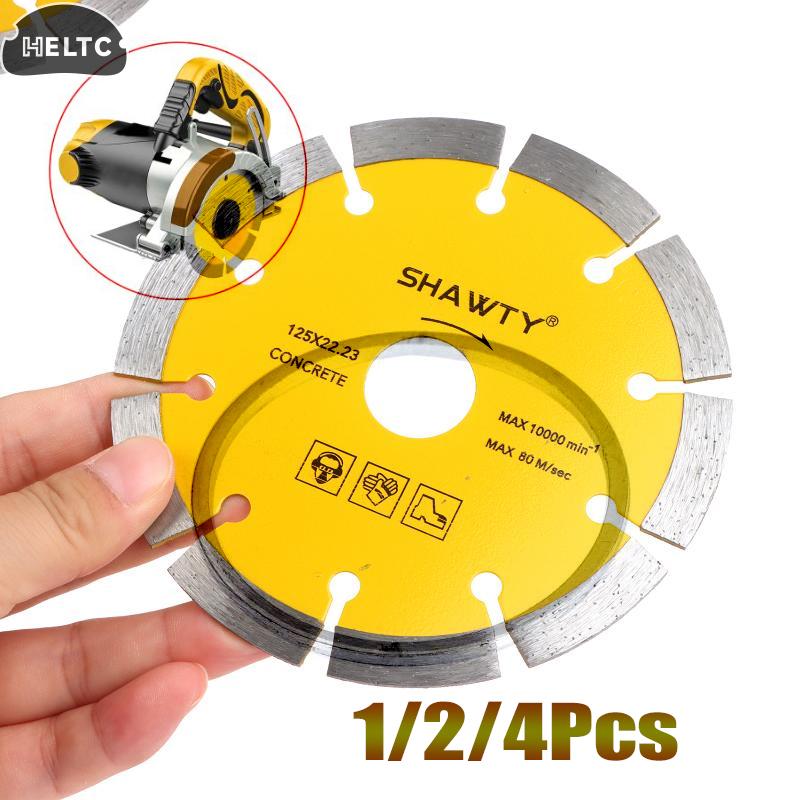 1/2/4Pcs Diamond 125MM Diamond Disc Saw Blades Cutting Blade Disk For Angle Grinder Cutting Marble Ceramic Granite Concrete Wood