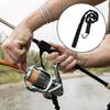 Stretchable Kayak Paddle Coiled Leash Elastic Kayak Paddle Leash With Safety Hook Fishing Pole Tether for Kayak Paddles