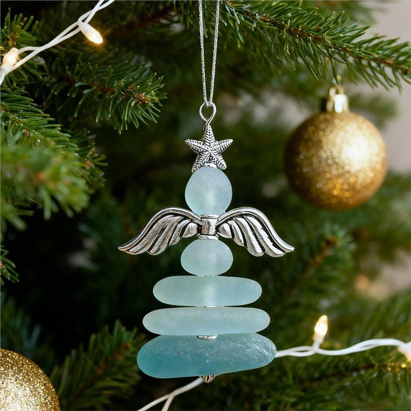 Christmas Coastal Ornaments Christmas Tree Decor Sea Snow Man Christmas Ornament Set For Tree