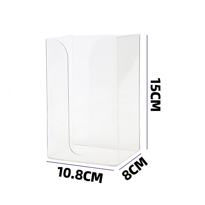 Thickened Wall-mounted Tissue Box Non-perforated Tissue Box Face Towel Storage Box Kitchen Napkin Box