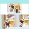 Soft Lion Plush Doll Keyring For Children Girls Premium Polyester Material