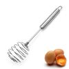 Stainless Steel Spring Ball Whisk Handheld Cream Mixer Practical Hand Egg Mixer  Baking Tool