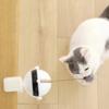 Automatic Cat Teaser Toy Hands-Free Play 7cm Ball Clamp Design 5-Minute Simple Style Auto Shutoff Cat Playing for Pets Ball Toy