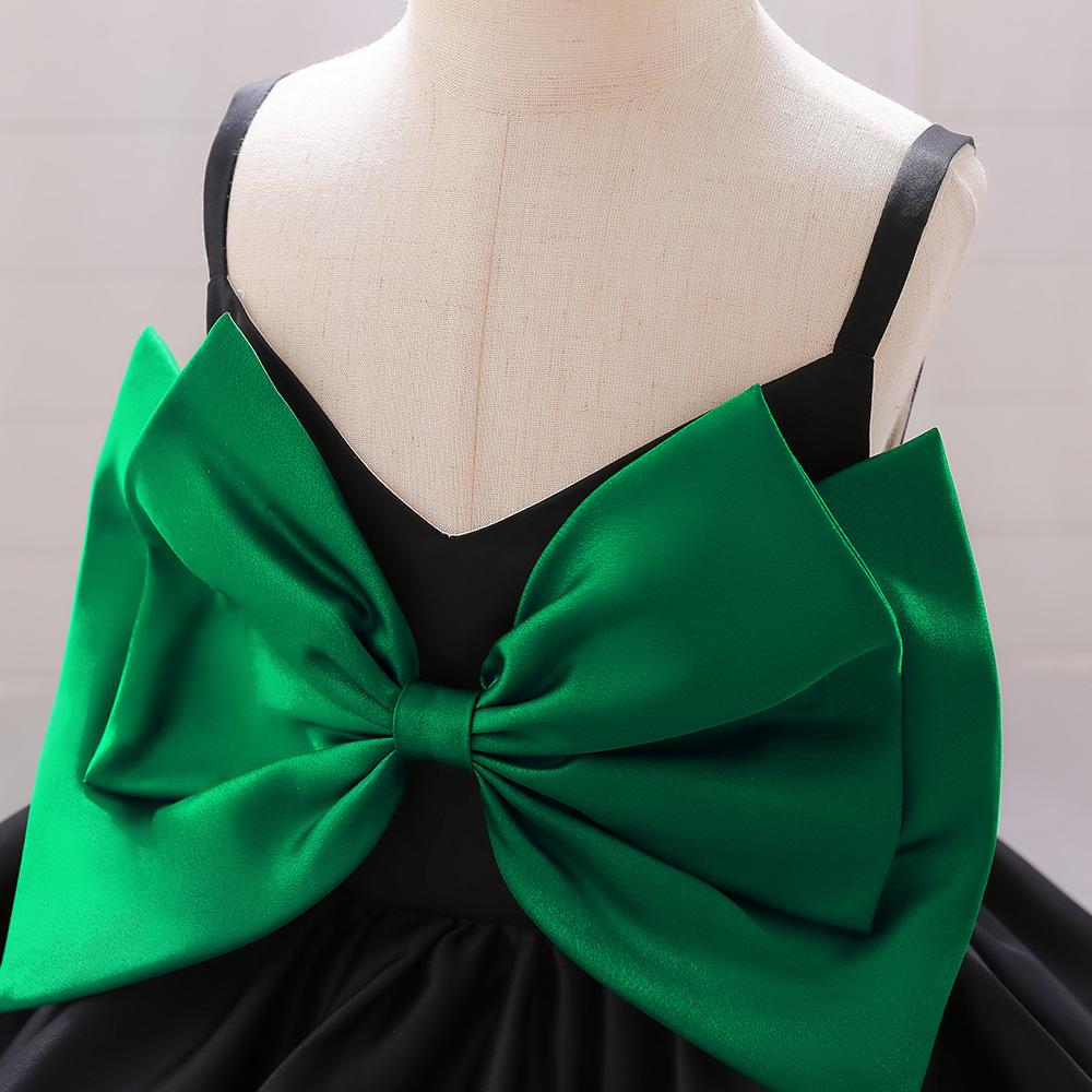 0-2 Years Flower Baby Girls Wedding Birthday Bownot Dresses Clothing Toddler Kids Princess Party Ball Gown Dress Costume Clothes