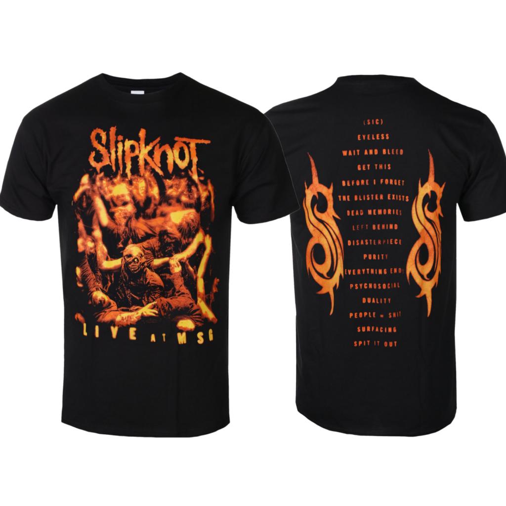 Slipknot Phone Booth Art Pattern Metal Band TShirt Casual Trendy Style Cotton TShirt Suitable For Both Unisex And Unisex