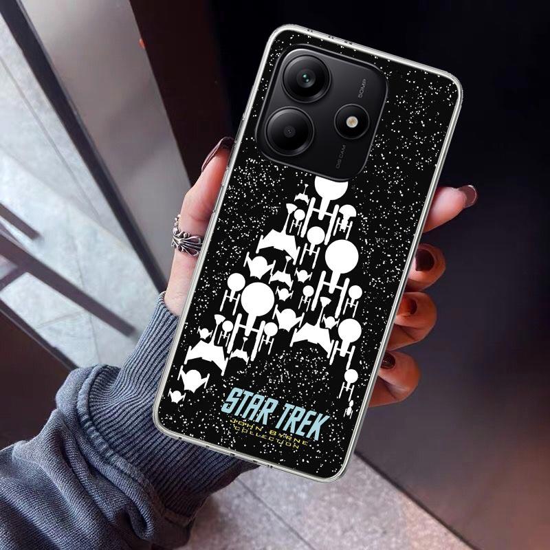 Star Movie T-Trek Phone Case For Xiaomi Redmi Note 10 11 12 13 14 15 Pro Plus 11S 12S 14S 11T 11E 10S Soft TPU Back Cover Redmi